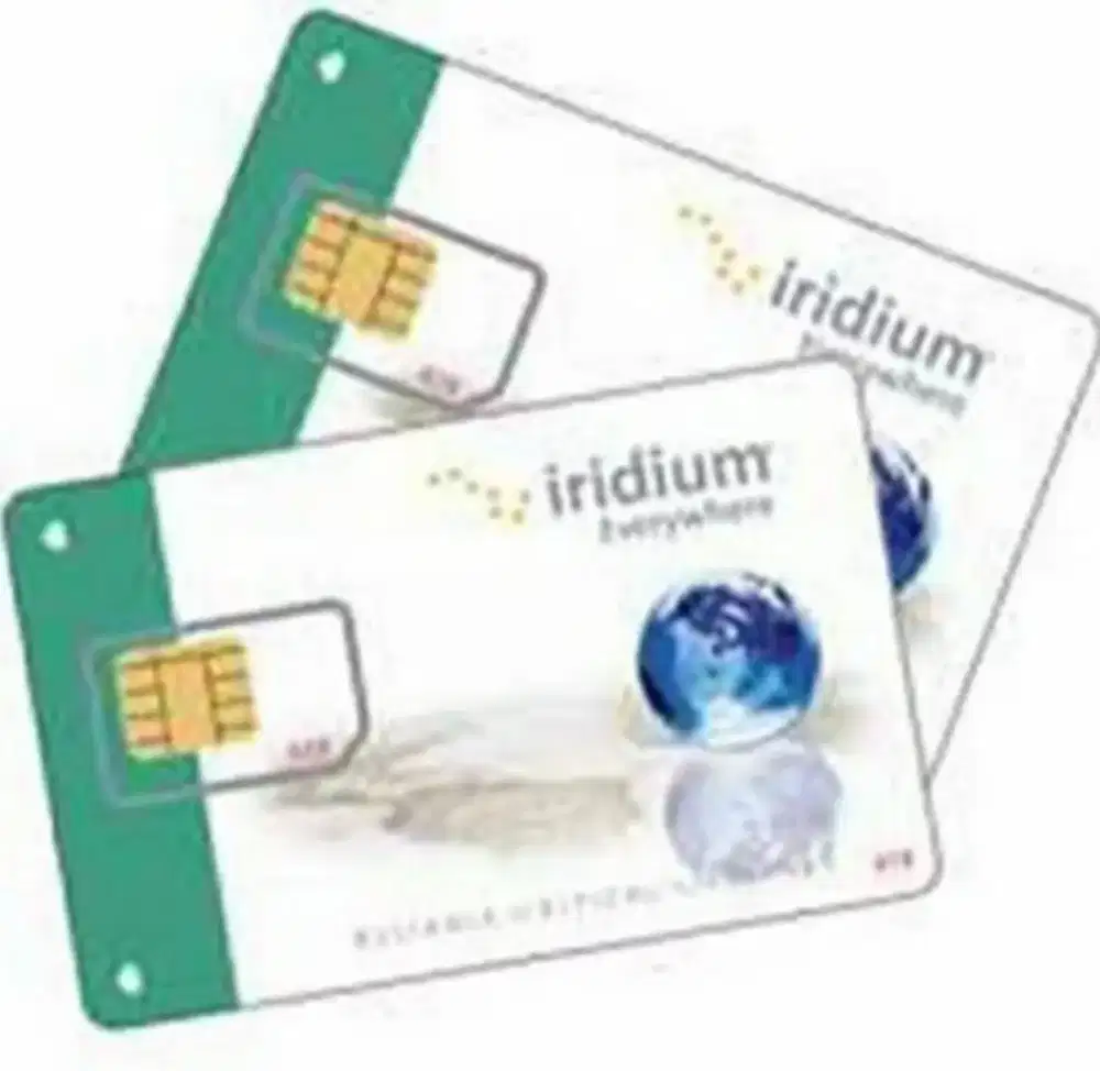 Sedia Sim Cards dan Paket pulsa Iridium