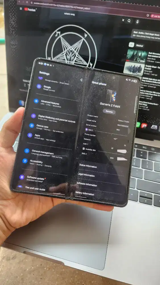 SAMSUNG Z FOLD 4 512 GB SEIN