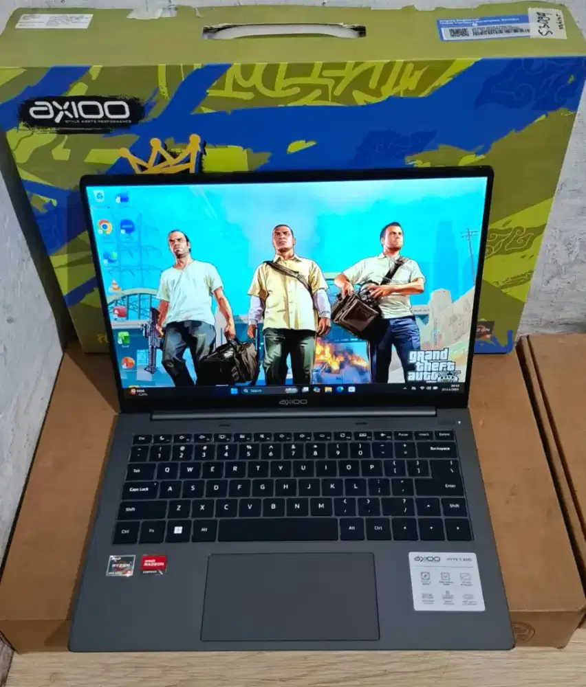 Axioo Hype 5 AMD X6
Ryzen 5 6600H Ram 16 SSD 512