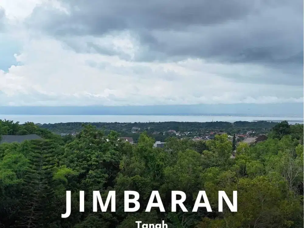 Tanah Jimbaran Pemandangan Laut Lingkungan Villa