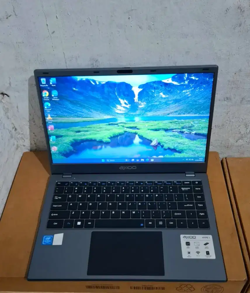 Axioo Mybook Hype 1 Super Slim
Intel N4020 Ram 4 SSD 256