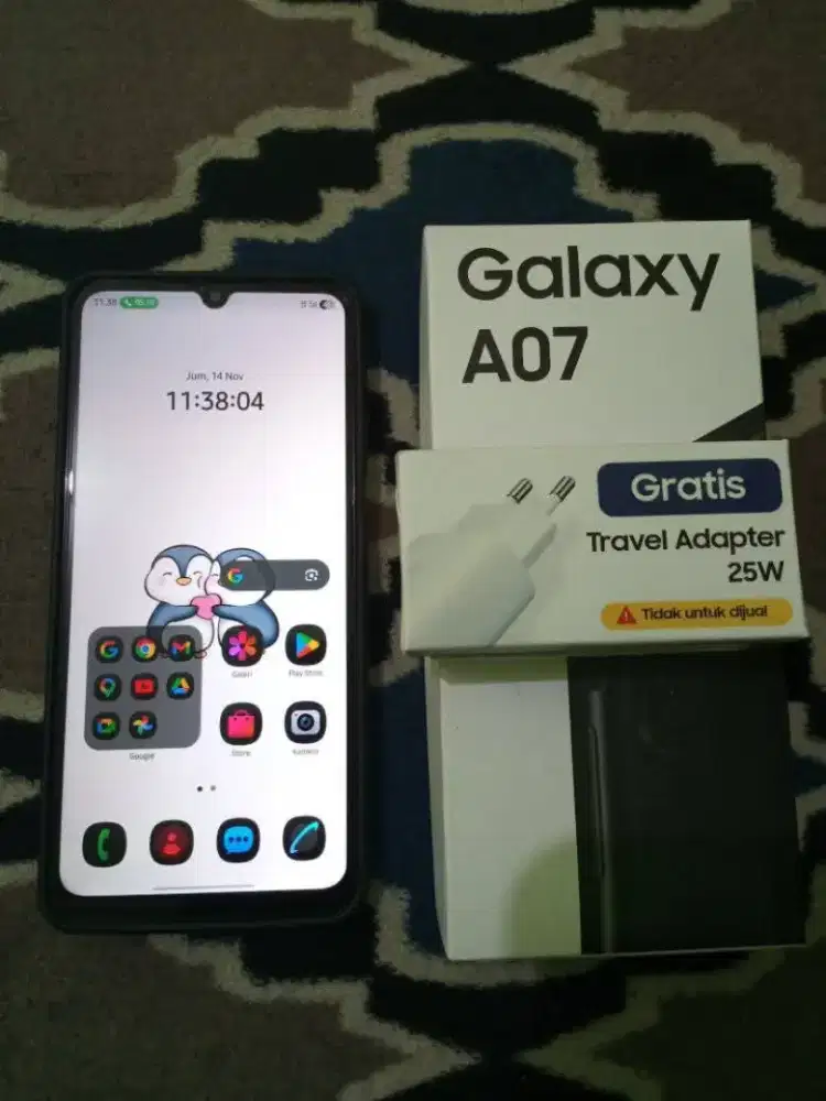 Samsung A07 4/64gb full original SEIN