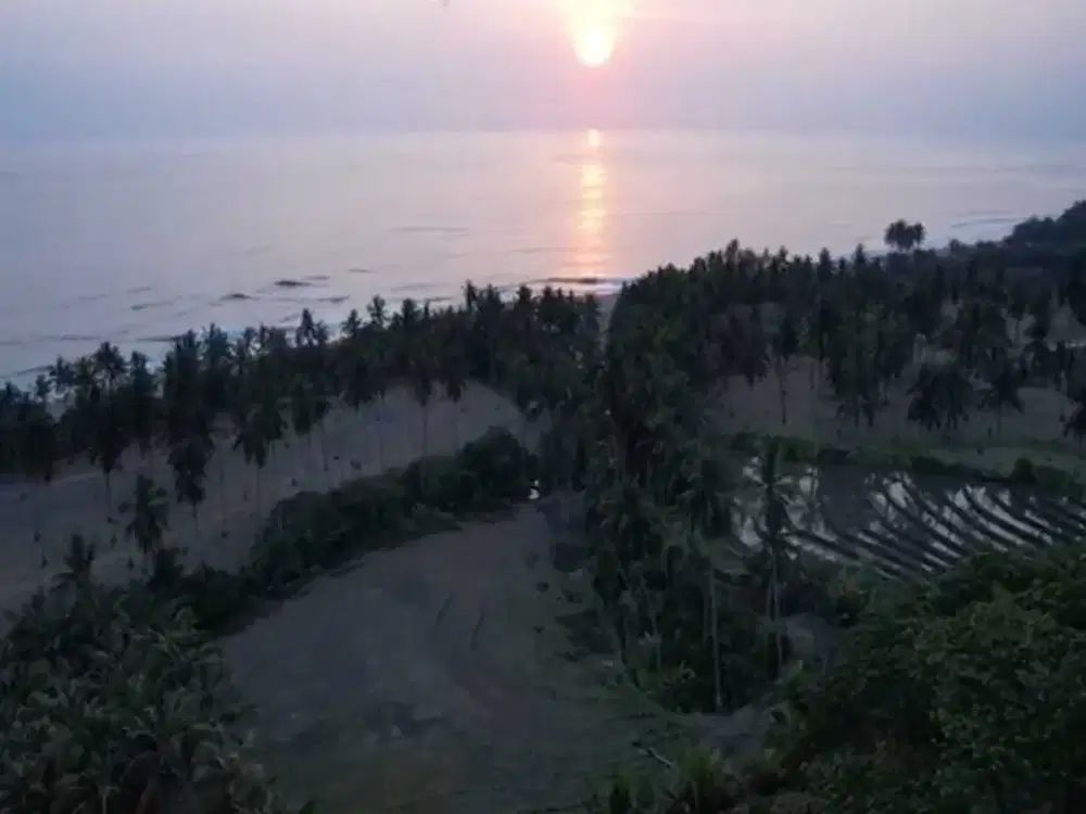 Tanah Pemandangan Laut Kawasan Turis Tabanan