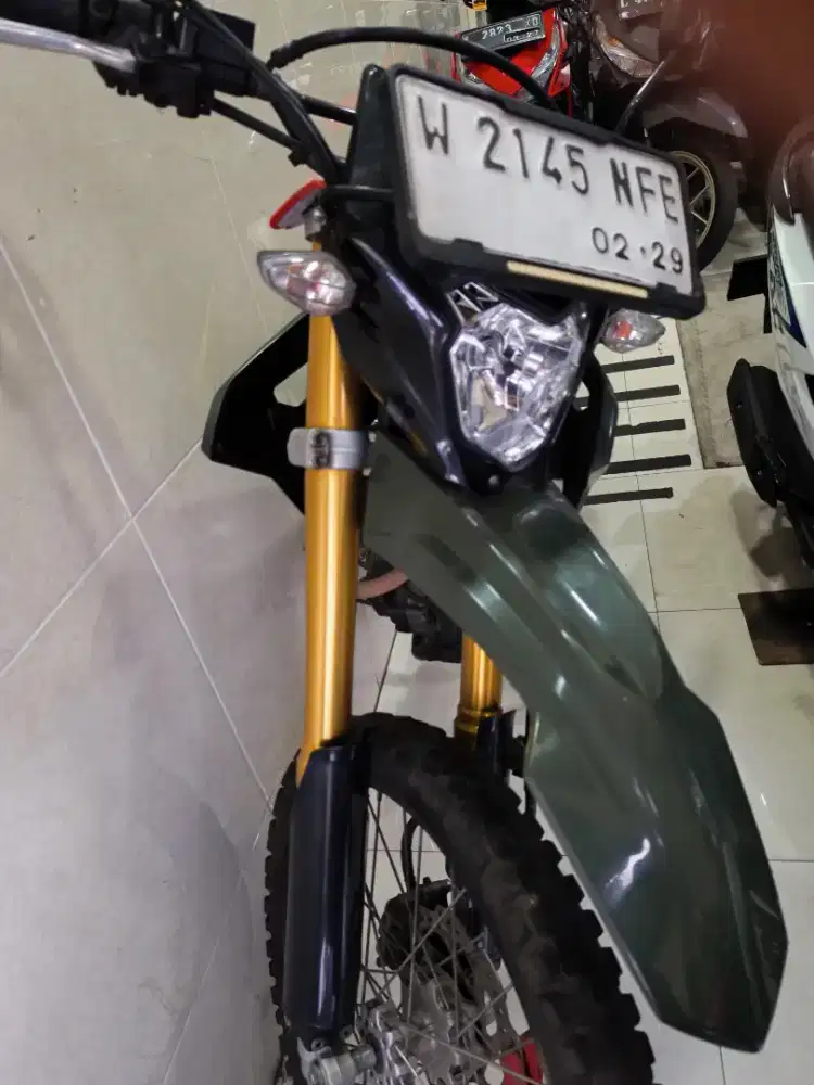 Honda trail CRF 150 plat W Sidoarjo