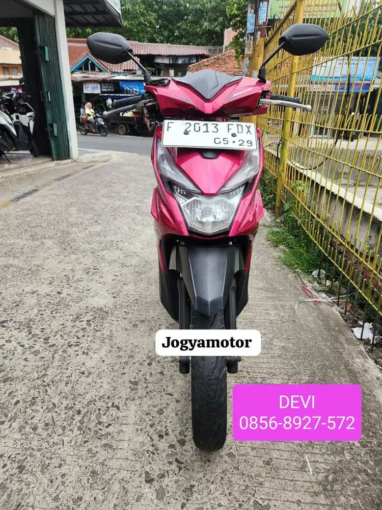 [02] Honda beat CBS ISS th 2019 motor second siap pakai