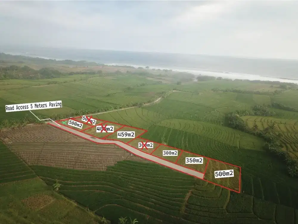 Tanah Kavling Akses Langsung Ke Pantai Pasut Tabanan Bali