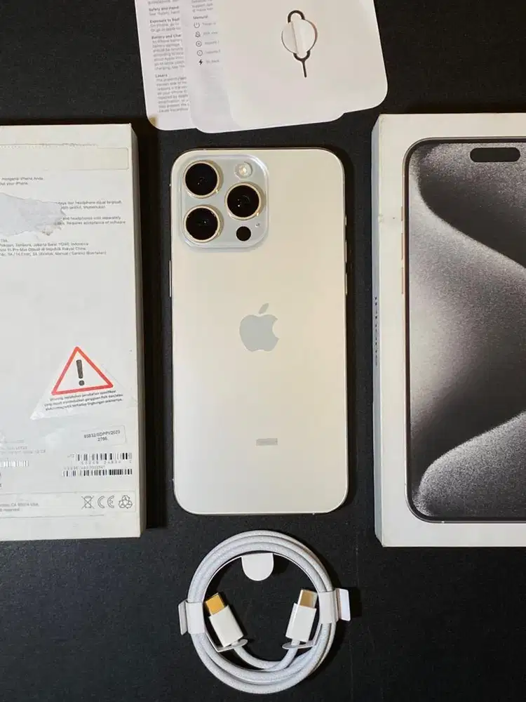 iPhone 15 Promax 256Gb iBox, Mulus No minus, Lengkap Full set, NEGO