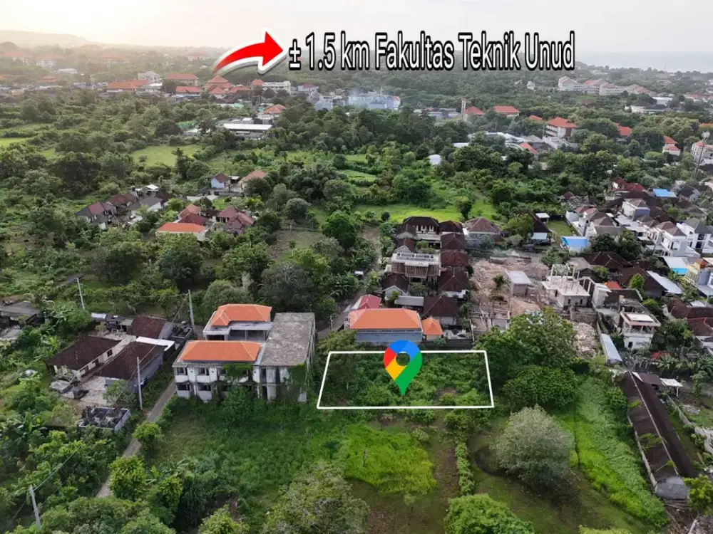 Tanah Dekat Fakultas Teknik Unud Jimbaran Bali