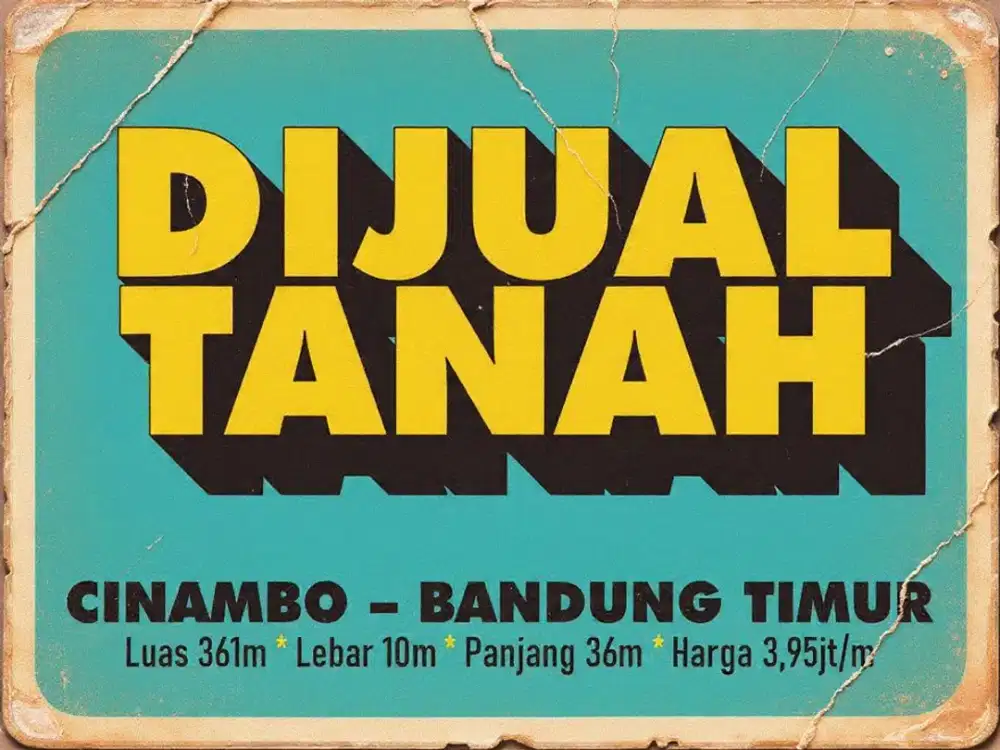 JUAL TANAH MURAH DI, ARCAMANIK, CISARANTEN, UJUNG BERUNG, ANTAPANI, BANDUNG TIMUR, CINAMBO,