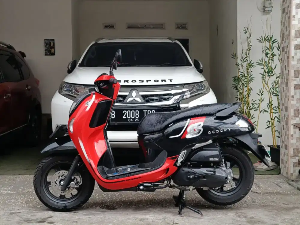 Scoopy new tahun 2025 low km 3rb/tt boleh gan cash lebih bagus