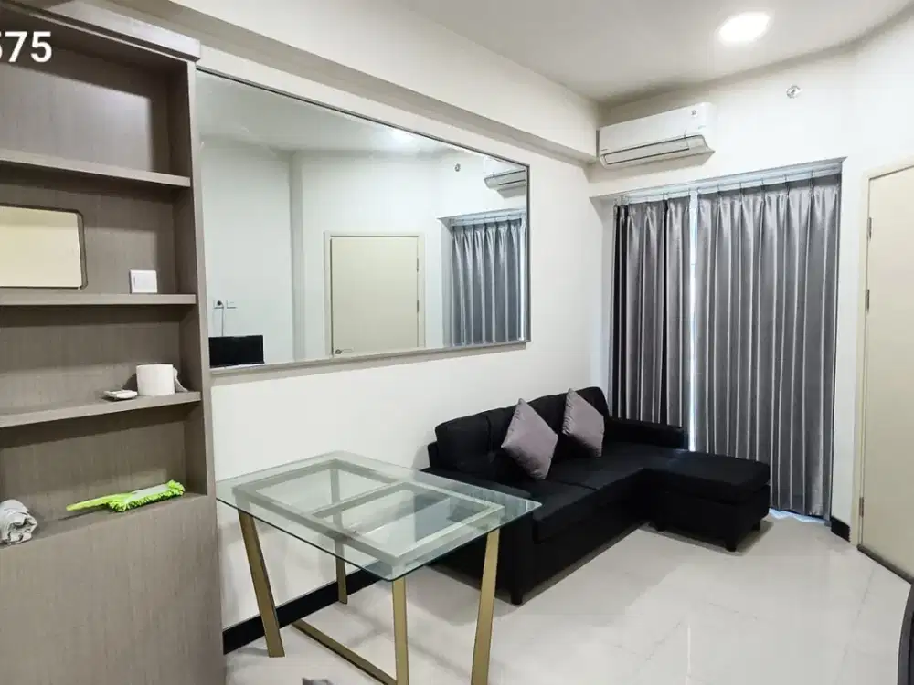 DISEWAKAN APARTEMEN 2 BR FURNIS LENGKAP* AMOR EASTCOAST MANSION PAKUWON CITY