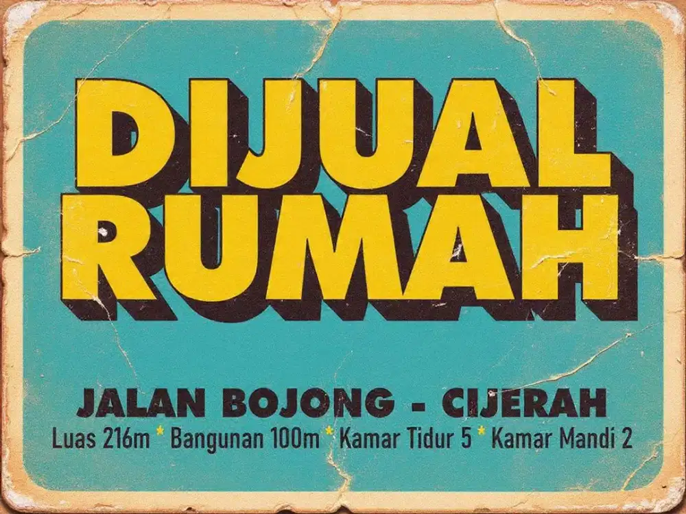 JUAL RUMAH MURAH DI, BOJONG, CIJERAH, HOLIS, BANDUNG KULON, MELONG,