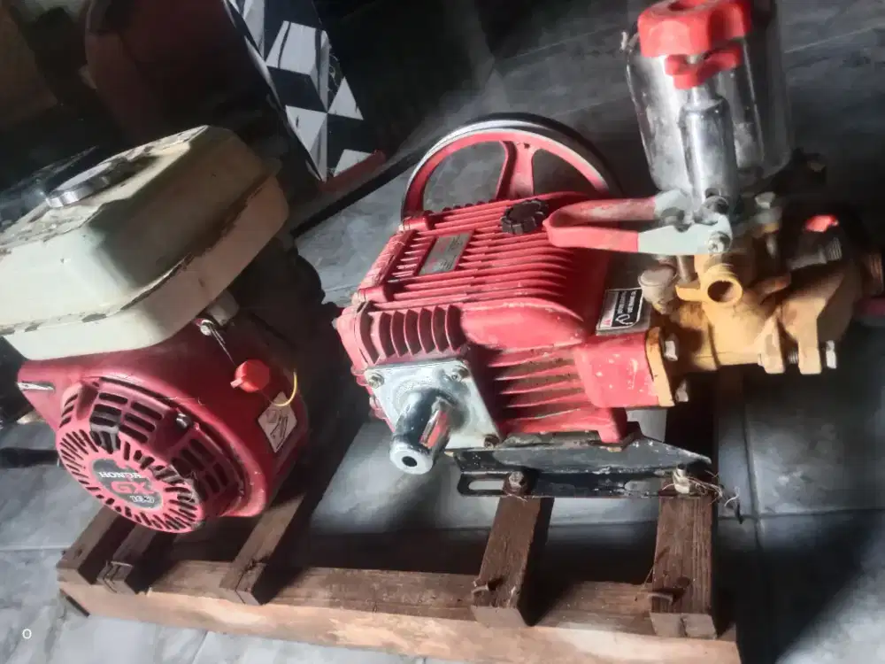 Mesin Steam Cuci Kendaraan, Penggerak 4 Tak