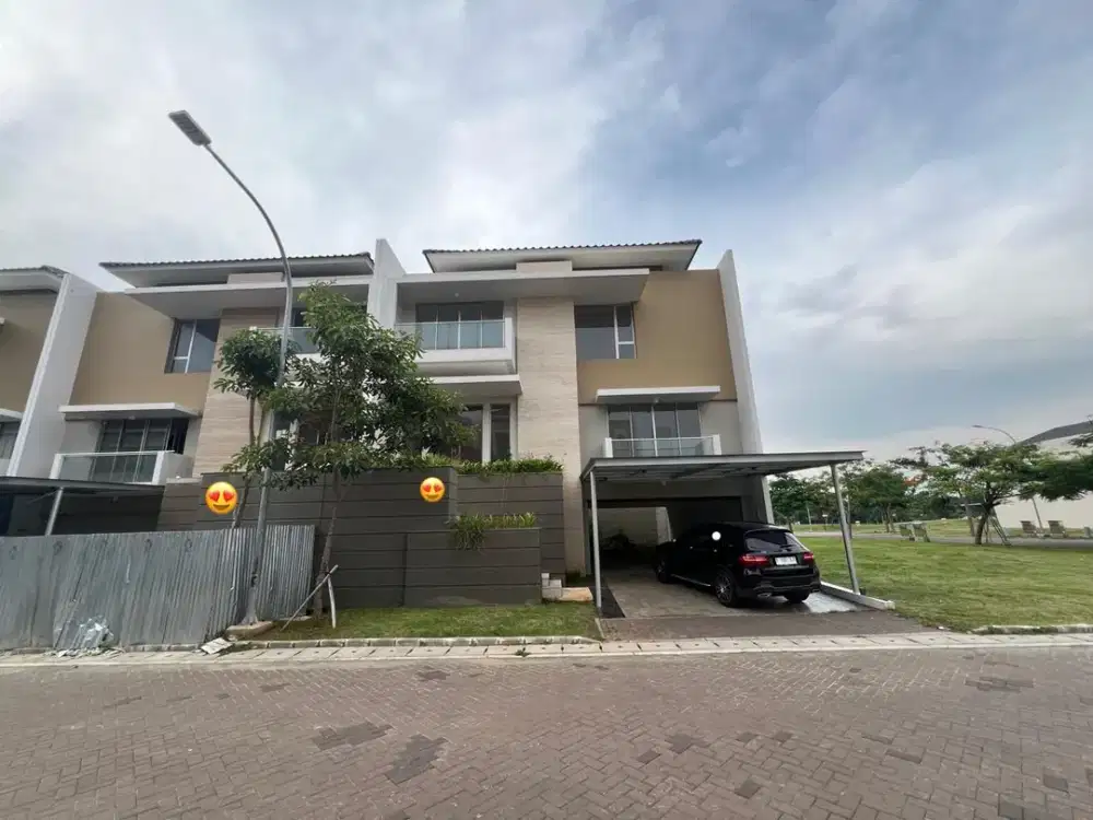 RUMAH GOLF ISLAND 3 LANTAI CLUSTER SYMPHONY UKURAN 12X20