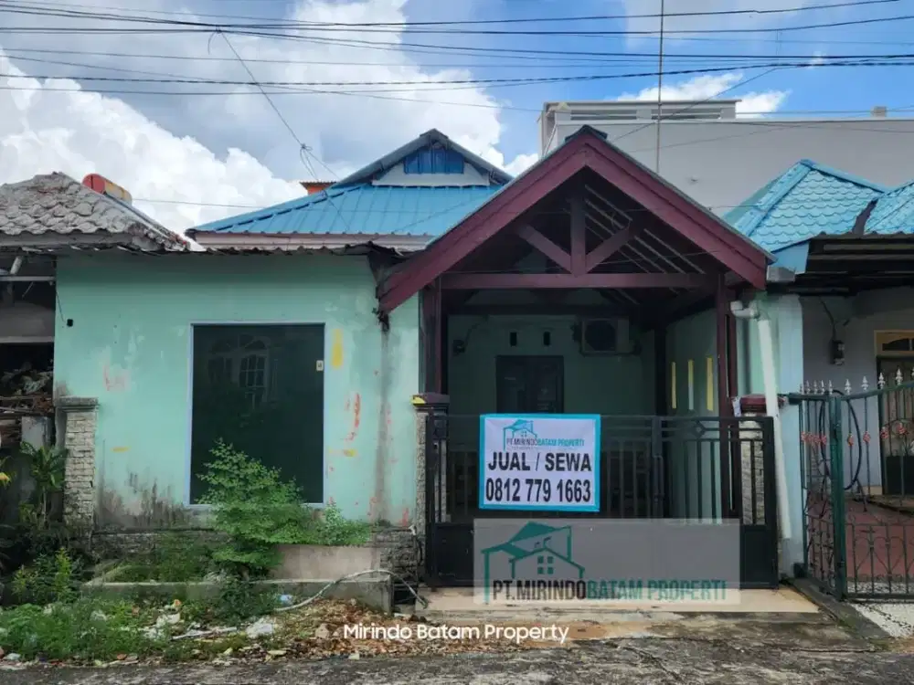 DIJUAL 780JUTA RUMAH 1½LANTAI ANGGREK SARI - BATAM CENTRE