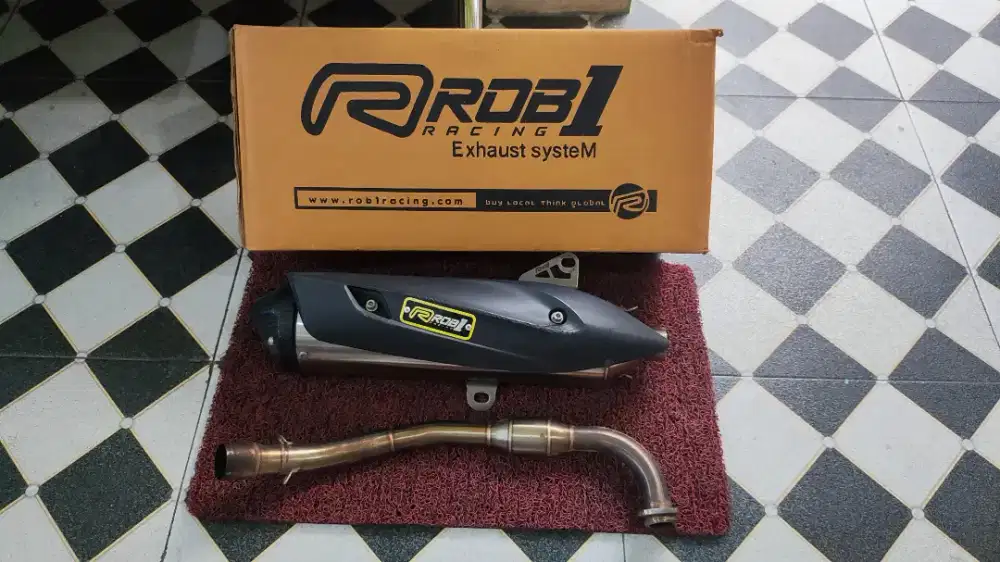 Knalpot ROB1 Aerox New, Nmax New
