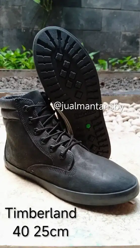TIMBERLAND Dausette Black Nubuck Boots