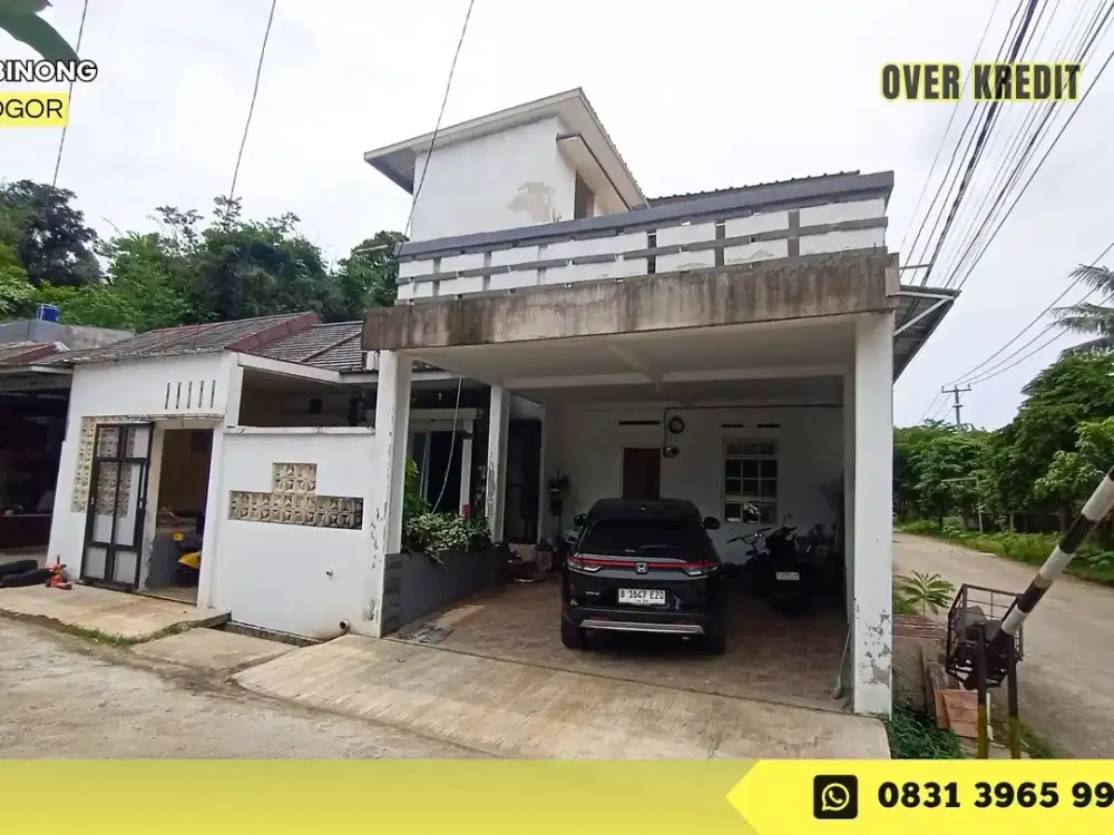 Over Kredit 115JT rmh 2lantai LT173 dkt Tol di Visar Indah Pratama