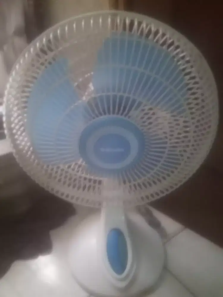 Kipas angin meja 12 inch miyako normal siap pakai nego tipis