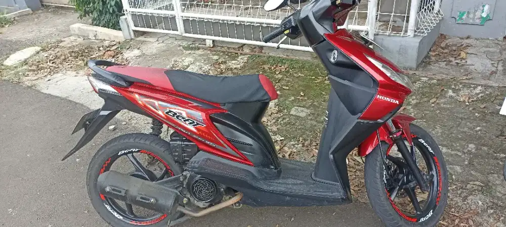 Motor Honda Beat 2009 karbu siap pakai