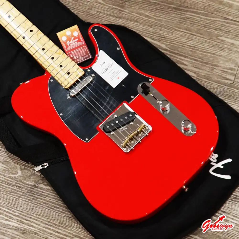Fender Japan Hybrid II Telecaster Modena Red 2023