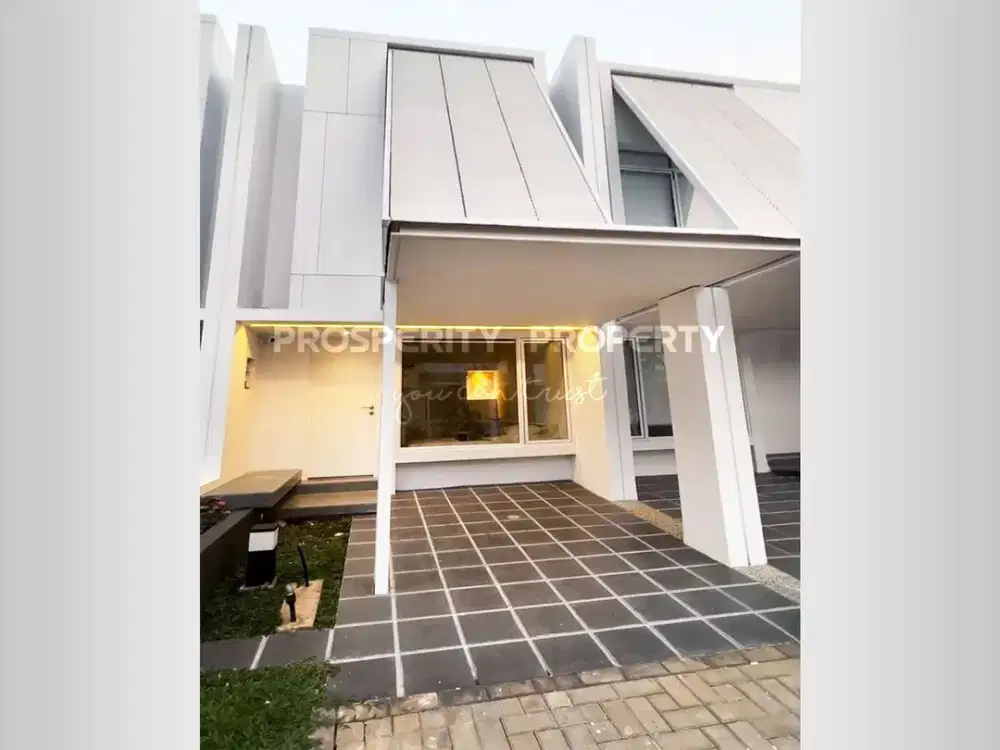 Nego Sampai Deal Rumah Murah di Cluster Inspirahaus R Tabebuya BSD City Semi Furnished Hadap Utara Strategis Dekat Pintu Tol dan ICE BSD