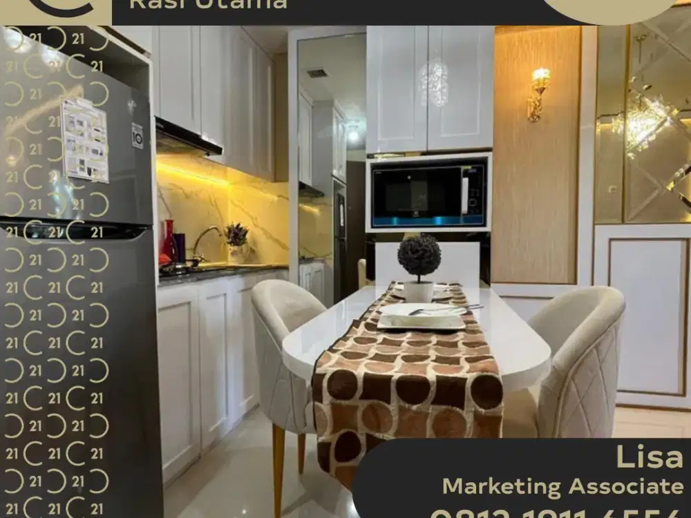 DIJUAL 1 UNIT APARTEMEN DI TRANSPARK CIBUBUR HARJAMUKTI DEPOK