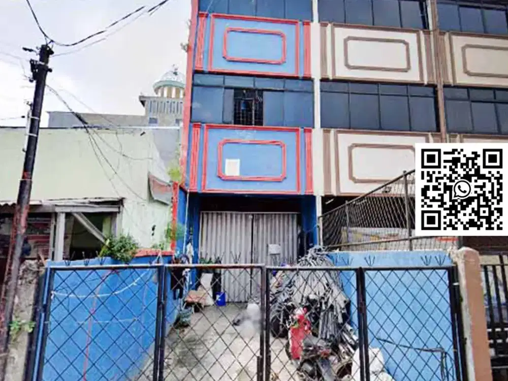 Jual/Sewa Ruko 3.5 Lt Kampung Bali, Tanah Abang, Jakpus, 280m