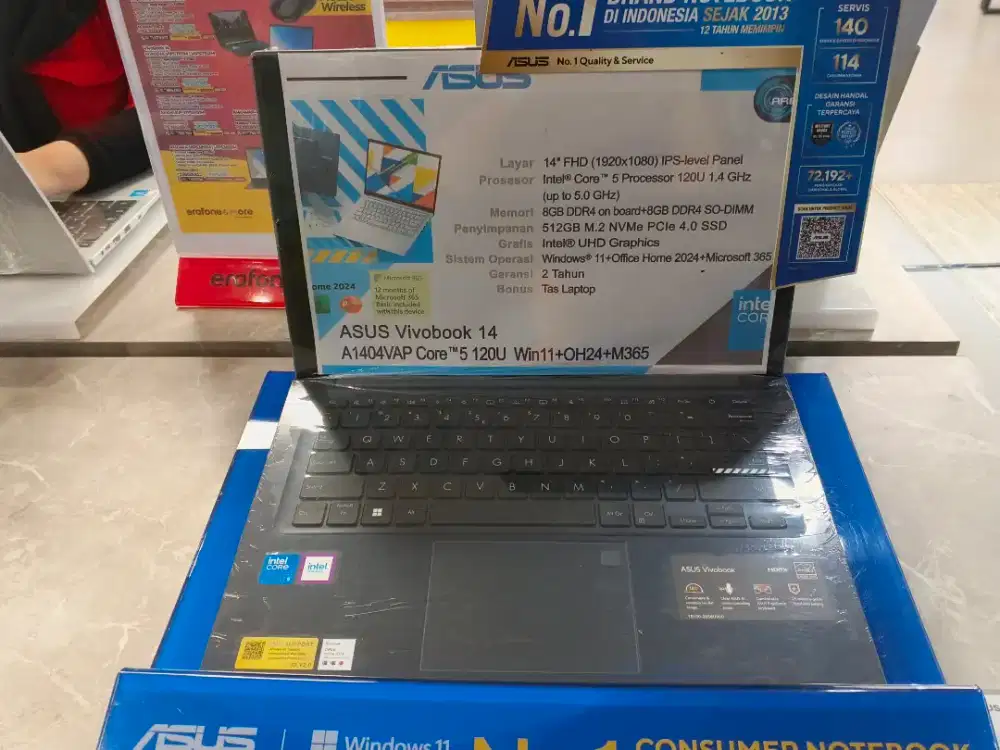 LAPTOP ASUS 14 CICILAN TANPA DP