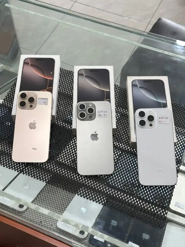 iphone 16 pro max 256gb ibox garansi aktif