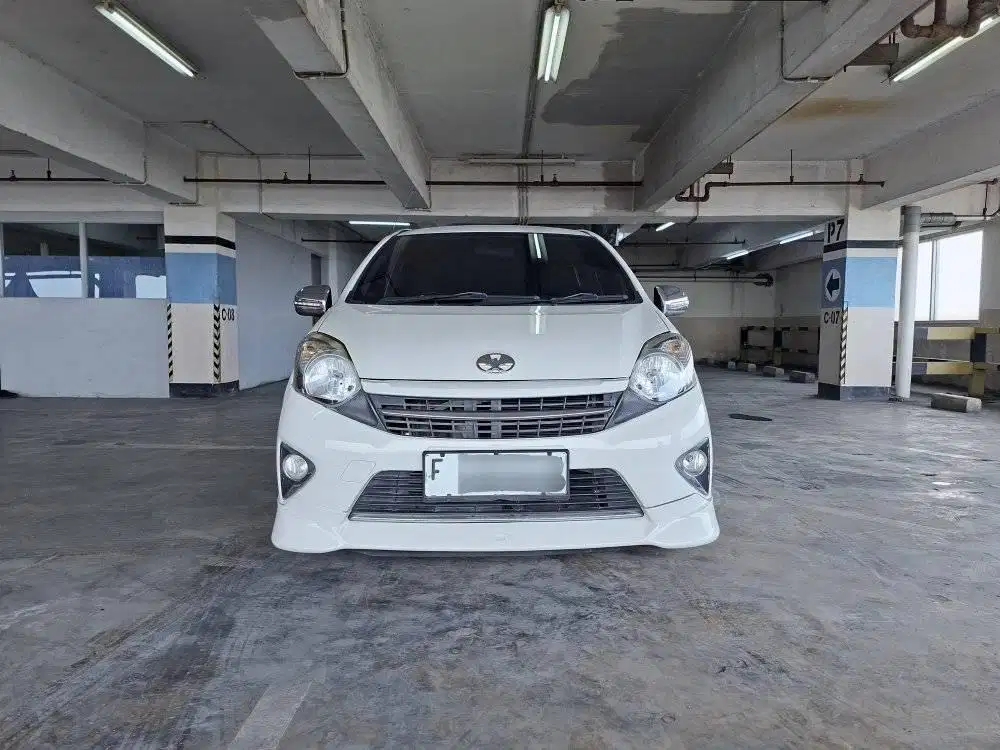 TOYOTA NEW AGYA TRD 2016 AT MATIC AUTOMATIC PUTIH KM LOW 44RB