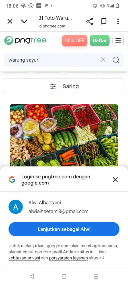 Di cari pekerja untuk jaga warung sayur