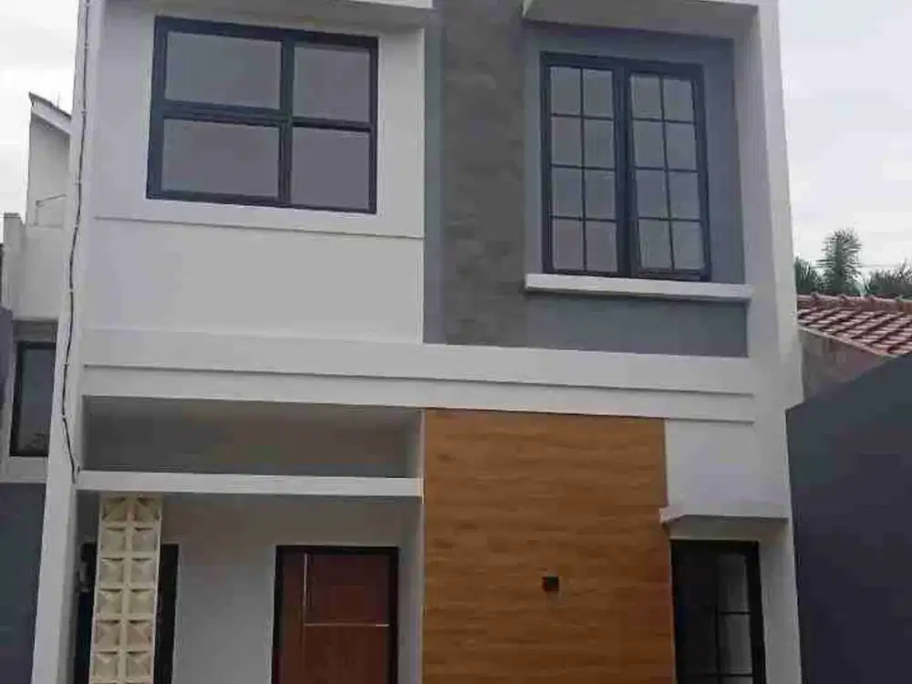 Rumah 2 Lantai Harga 1 Lantai,Strategis di Sawangan, Depok