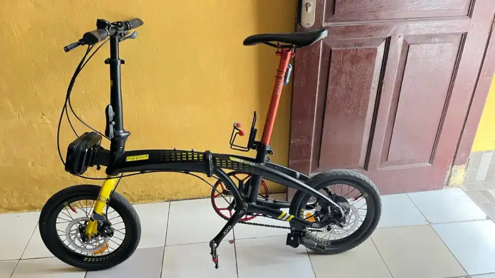 Sepeda lipat ukuran 16 inc
