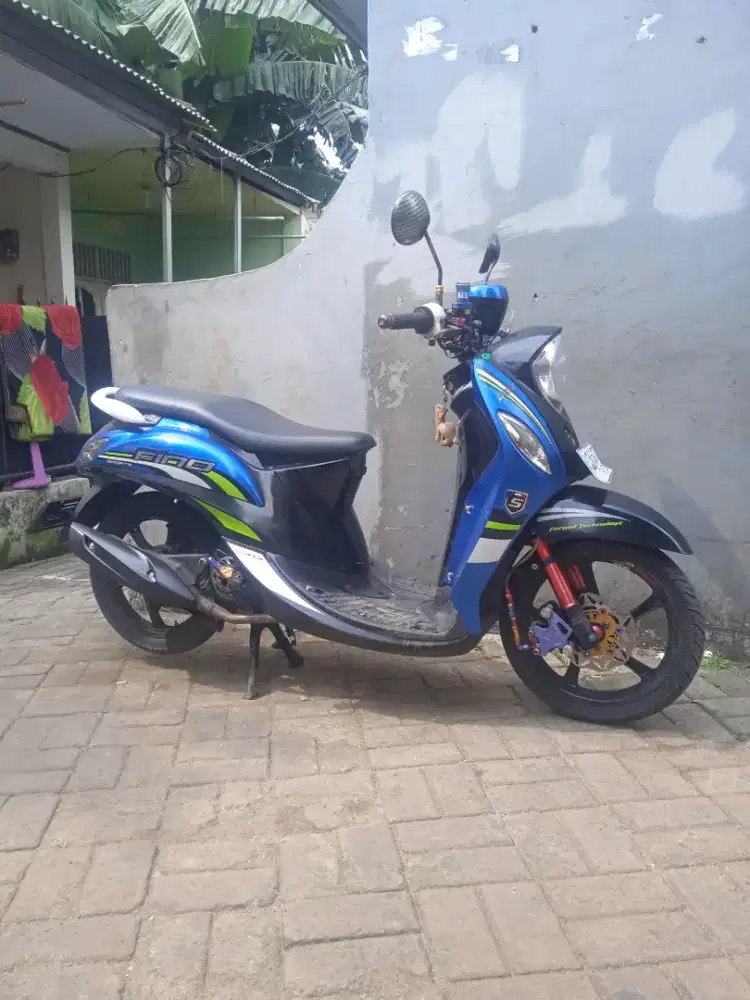 Yamaha Fino injeksi th 2015 original ss lengkap