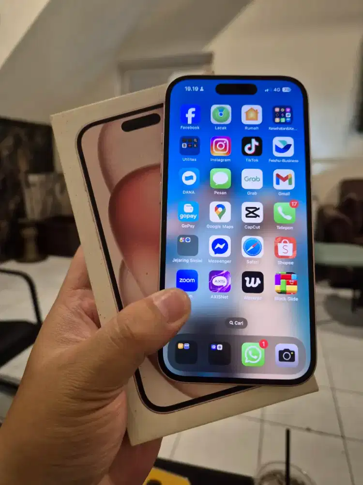 Iphone 15 128GB PINK IBOX BH87