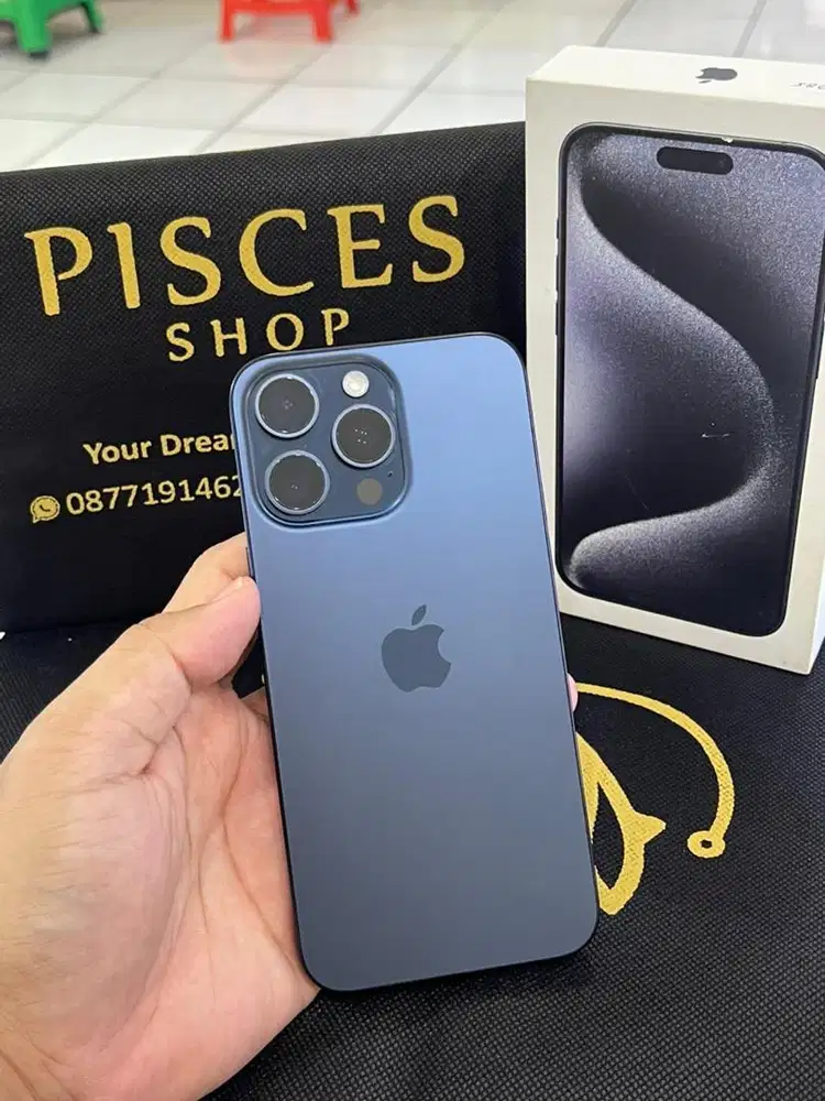IPHONE 15 PRO MAX 512/ 256 IBOX BH92 MULUS FULSET