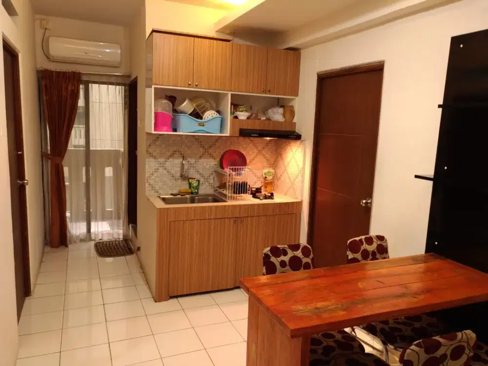 SEWA APARTEMEN 2 KAMAR TIDUR 2BR LUAS 63M GATEWAY BANDUNG KOTA