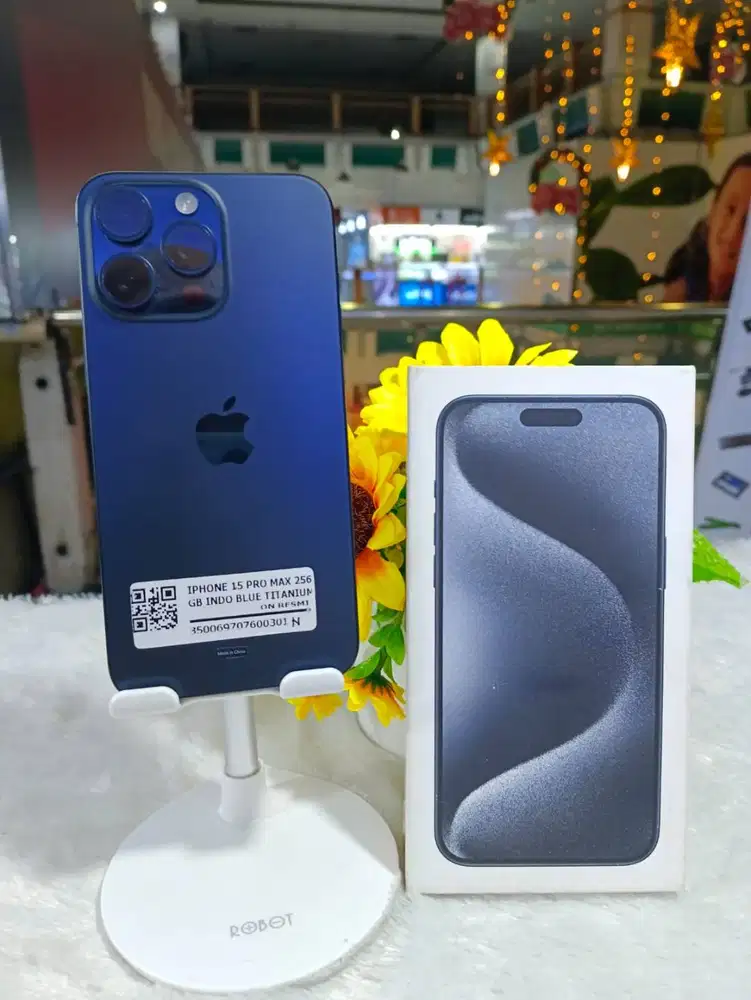 IPHONE 15 PRO MAX 256GB SECOND INDO