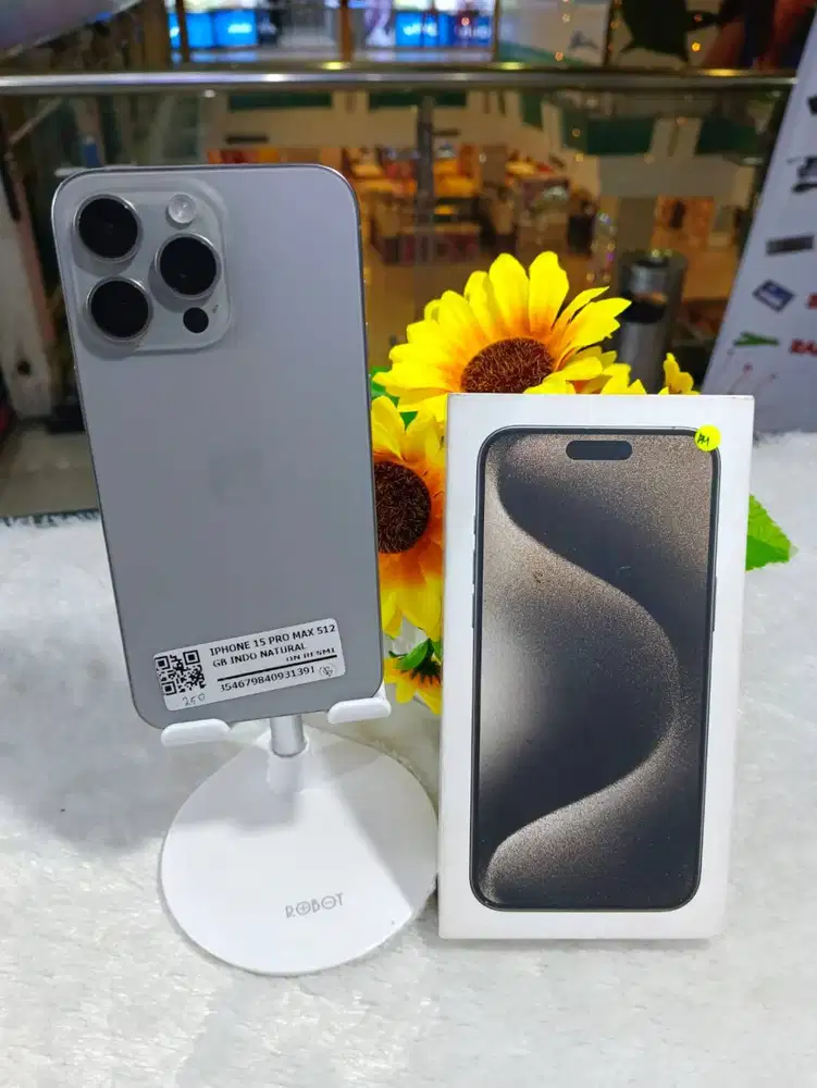 IPHONE 15 PRO MAX 512GB SECOND INDO