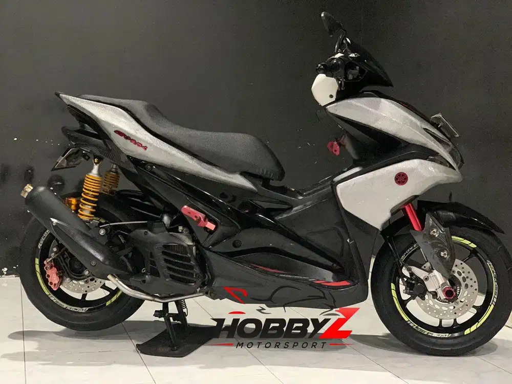 Yamaha aerox 155 abs 2018 modif,km 17rb,no ninja,cbr,vario,istimewa