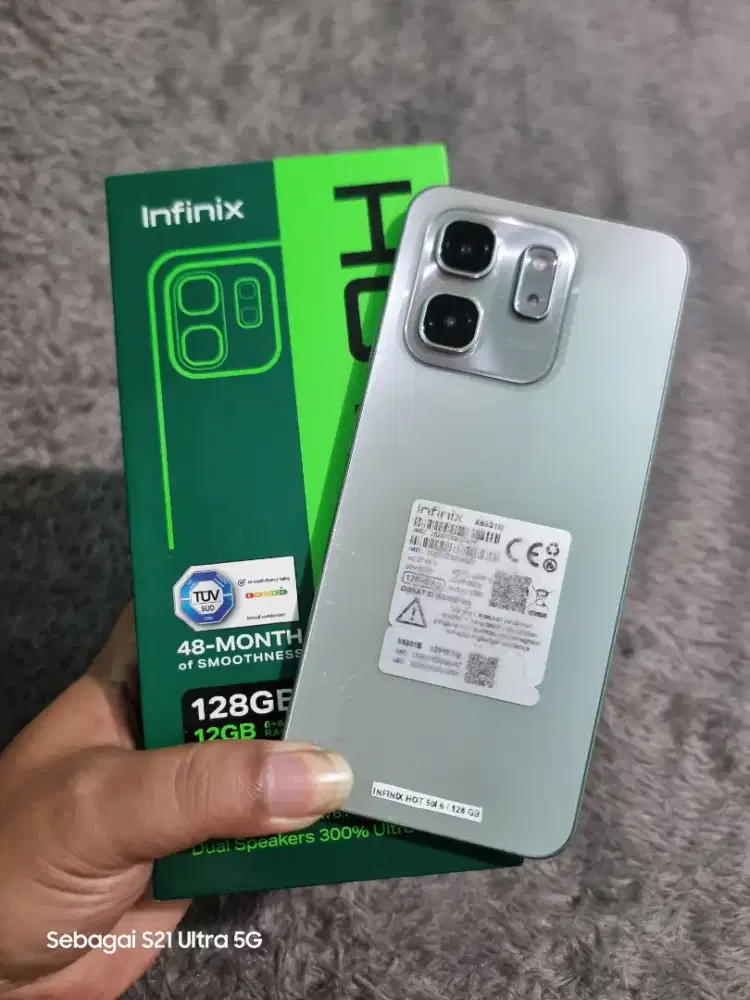 Infinix Hot 50i NFC 6+6/128GB Murah Siap Pakai (Lokasi Cicaheum)