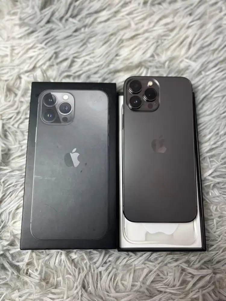 BEACUKAI IPHONE 13 PROMAX 128GB GRAPHITE