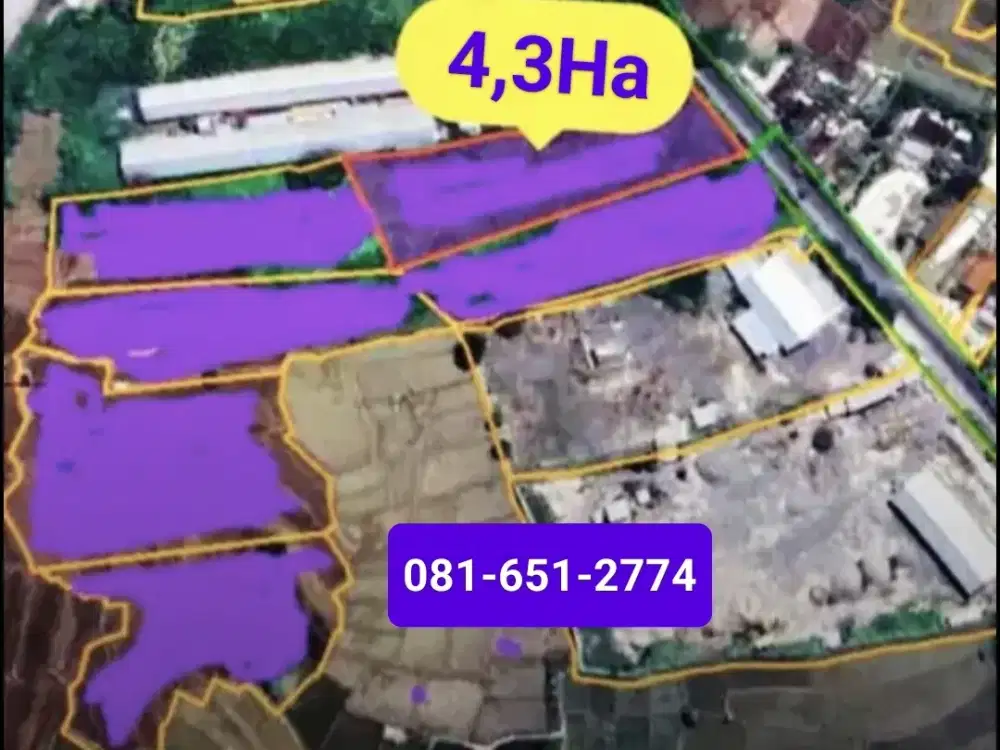 Tanah Industri di Widang Tuban