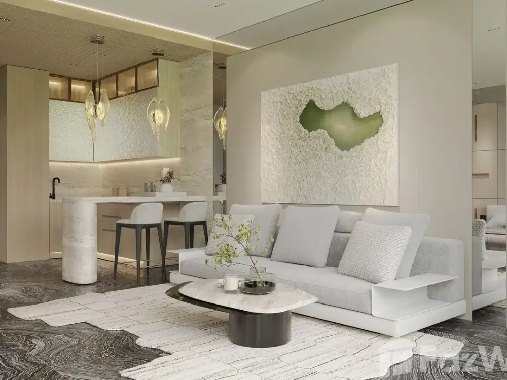 Serviced apartment 250m to the beach with oceanview, Canggu