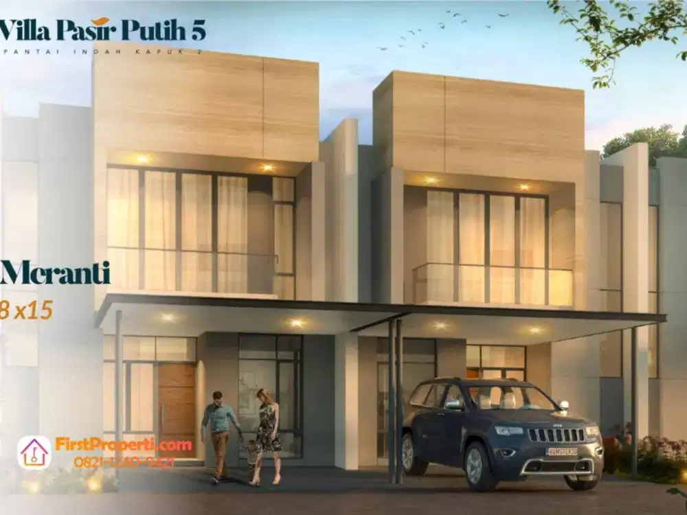 Disewakan Strategis Perumahan Villa Pasir Putih Residence pik2