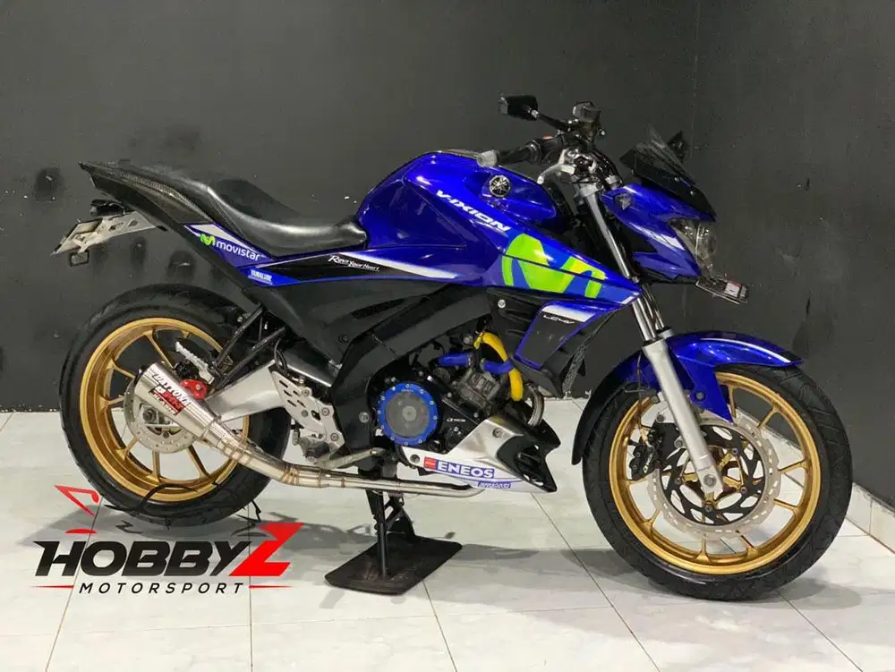 Yamaha vixion 155R movistar 2018 modif,km 18rb,istimewa mantap