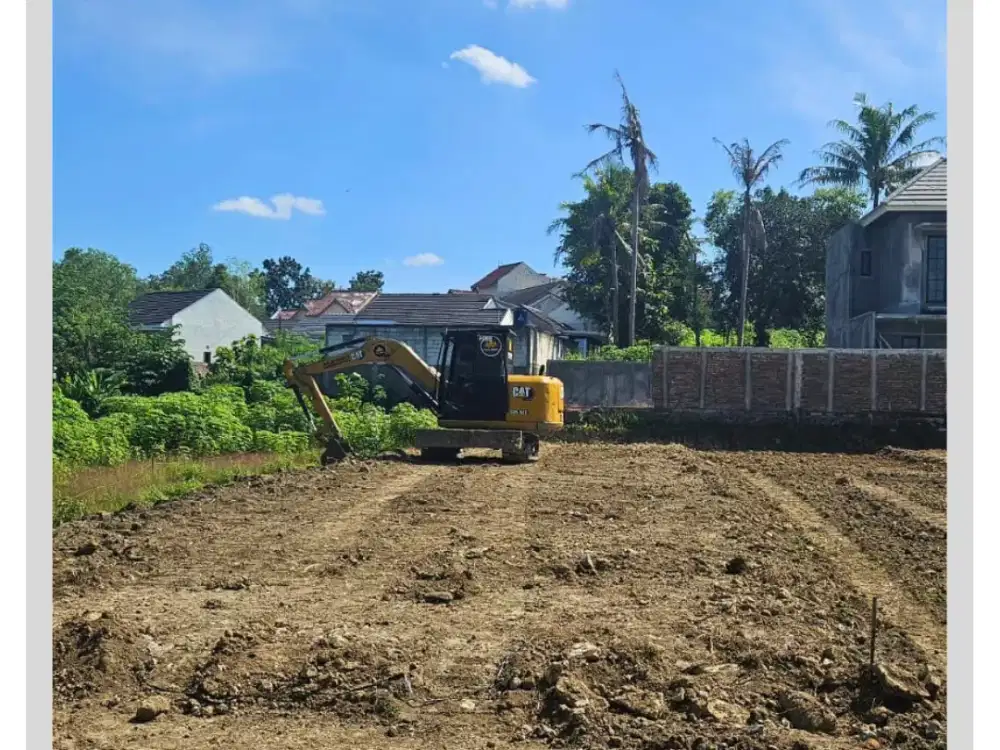 Tanah Siap Bangun di Gamping Jogja Lingkungan Nyaman SHM Pekarangan