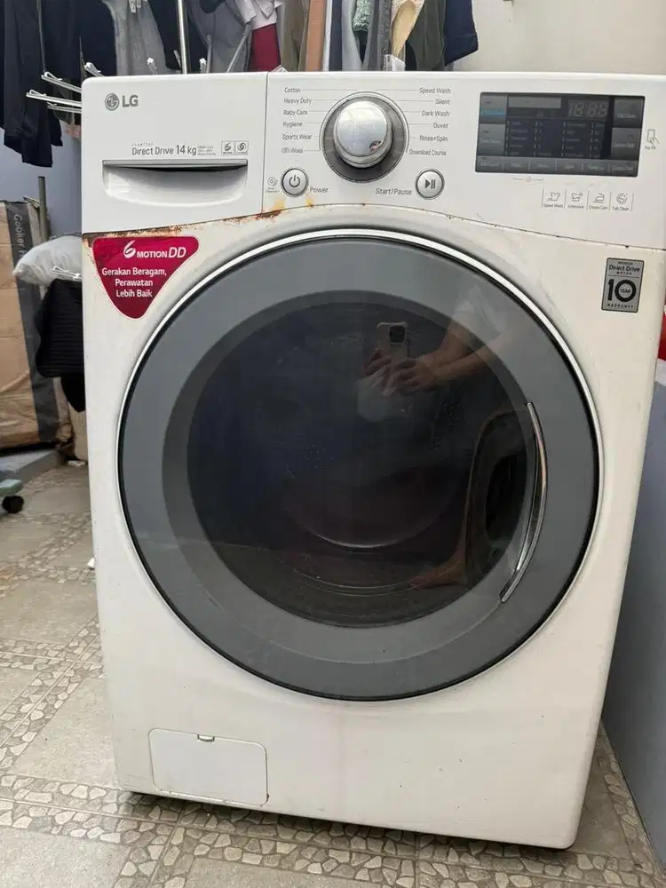 Dijual Mesin Cuci LG Frontload 14KG