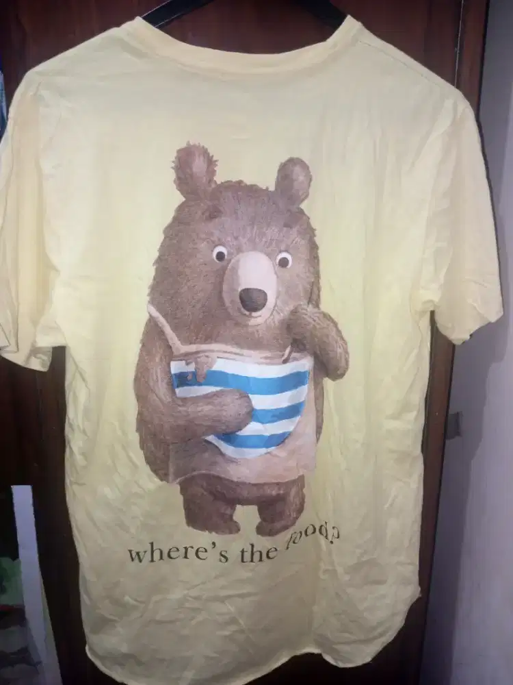 Kaos beruang oversize HSC 2025